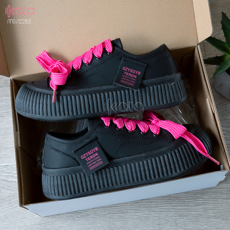 Giày thể thao nữ, đế dày tăng chiều cao phong cách Hàn Quốc 12284