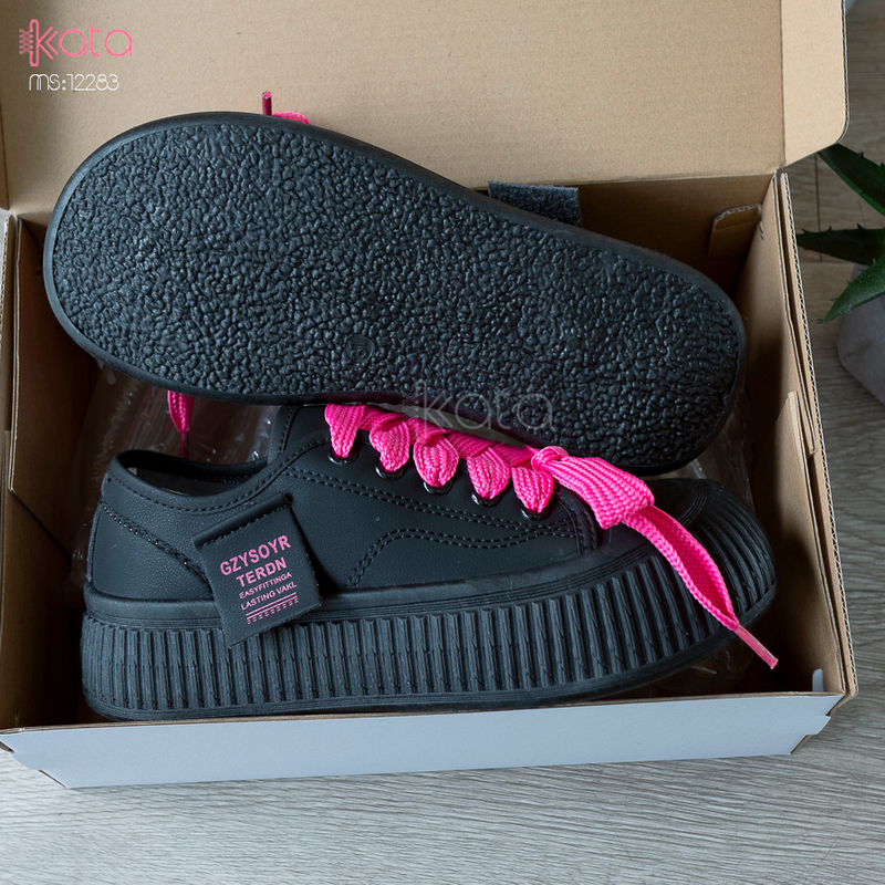 Giày thể thao nữ, đế dày tăng chiều cao phong cách Hàn Quốc 12284