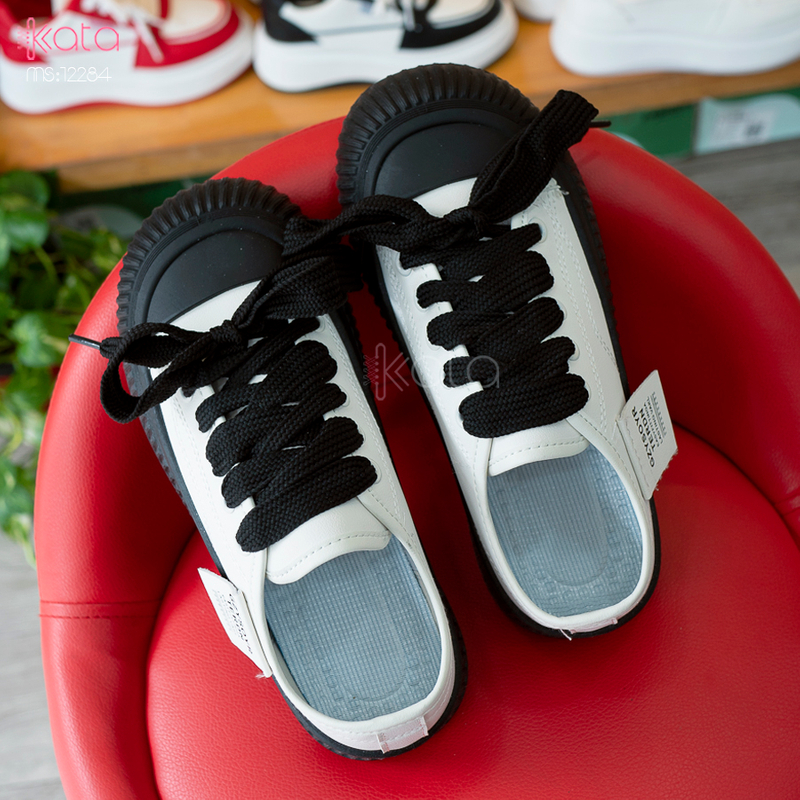 Giày thể thao nữ, đế dày tăng chiều cao phong cách Hàn Quốc 12284