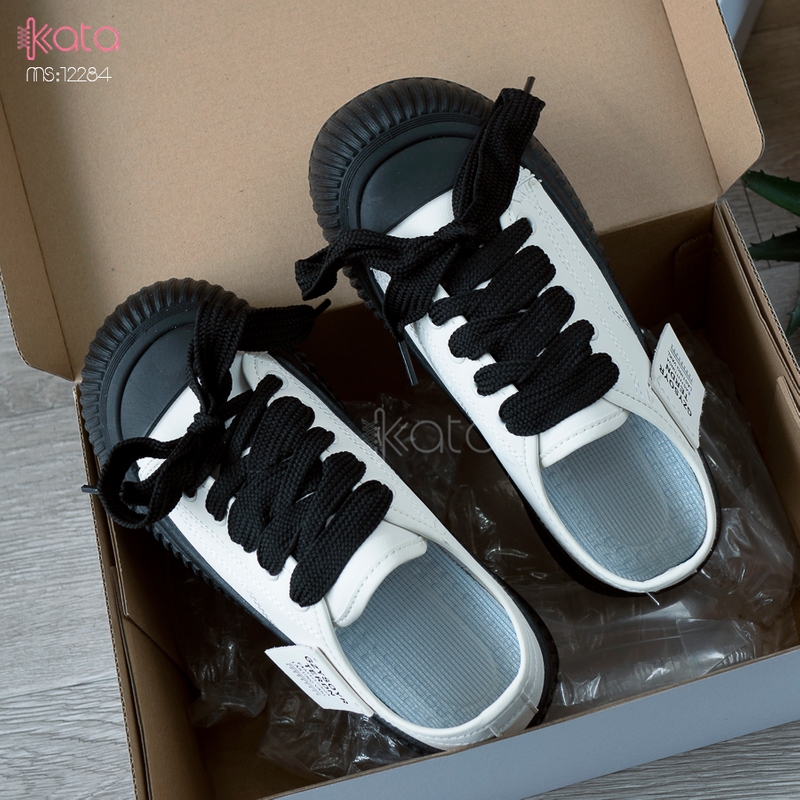 Giày thể thao nữ, đế dày tăng chiều cao phong cách Hàn Quốc 12284