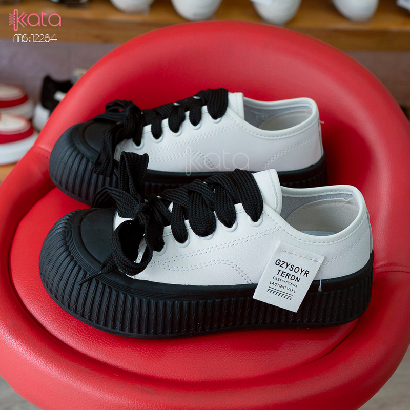 Giày thể thao nữ, đế dày tăng chiều cao phong cách Hàn Quốc 12284