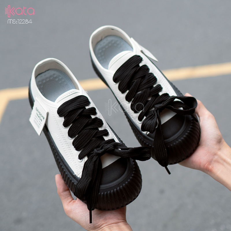 Giày thể thao nữ, đế dày tăng chiều cao phong cách Hàn Quốc 12284