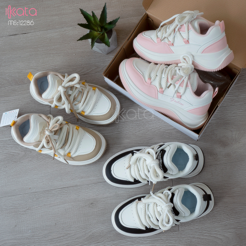Giày thể thao nữ, giày chạy bộ,dạo phố sinh viên phong cách Hàn Quốc 12287