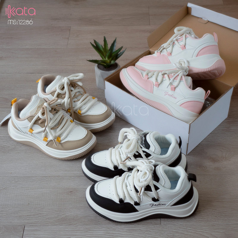 Giày thể thao nữ, giày chạy bộ,dạo phố sinh viên phong cách Hàn Quốc 12287