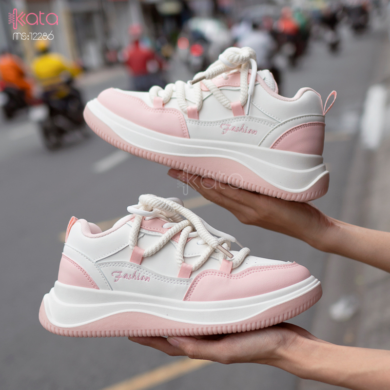 Giày thể thao nữ, giày chạy bộ,dạo phố sinh viên phong cách Hàn Quốc 12287