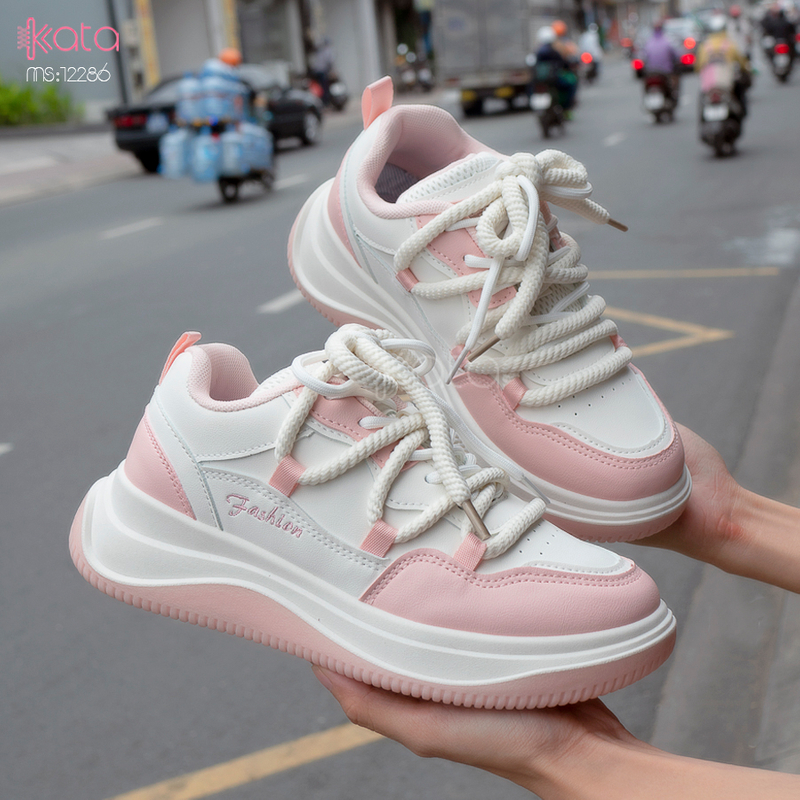 Giày thể thao nữ, giày chạy bộ,dạo phố sinh viên phong cách Hàn Quốc 12287