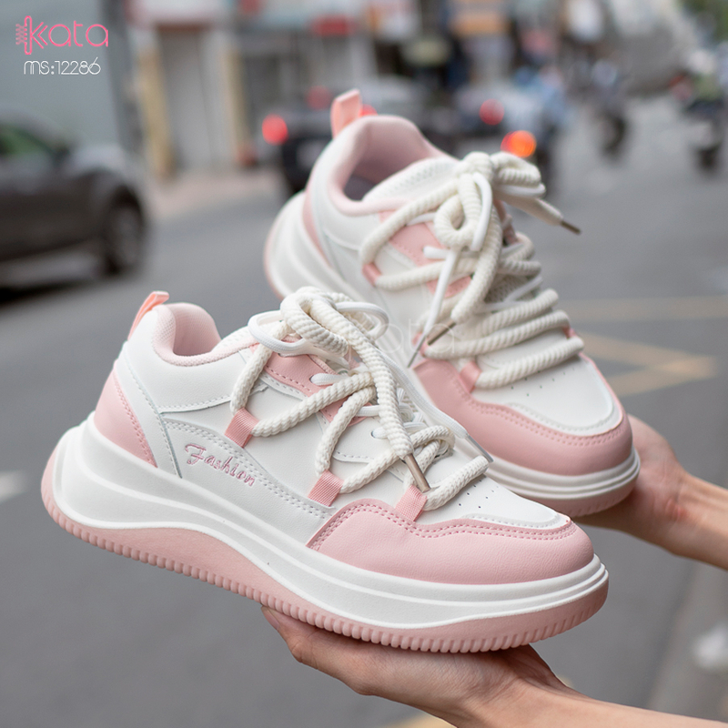 Giày thể thao nữ, giày chạy bộ,dạo phố sinh viên phong cách Hàn Quốc 12287