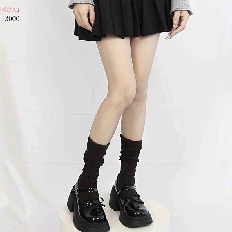 Tất bắp chân dệt kim,vớ mùa thu phong cách Hàn Quốc 13000