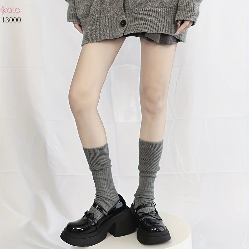 Tất bắp chân dệt kim,vớ mùa thu phong cách Hàn Quốc 13000