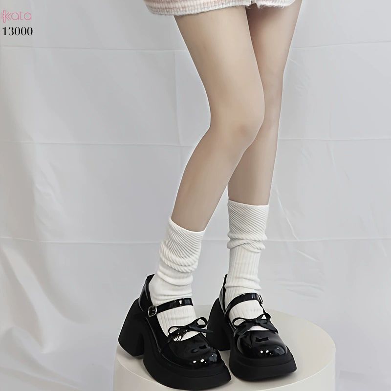 Tất bắp chân dệt kim,vớ mùa thu phong cách Hàn Quốc 13000