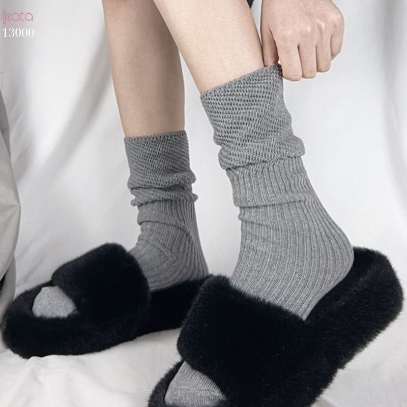 Tất bắp chân dệt kim,vớ mùa thu phong cách Hàn Quốc 13000