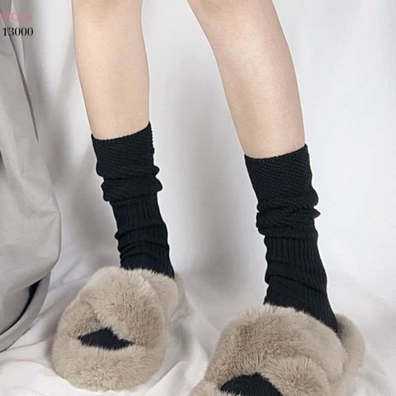 Tất bắp chân dệt kim,vớ mùa thu phong cách Hàn Quốc 13000