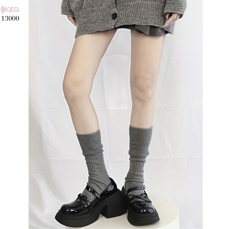Tất bắp chân dệt kim,vớ mùa thu phong cách Hàn Quốc 13000