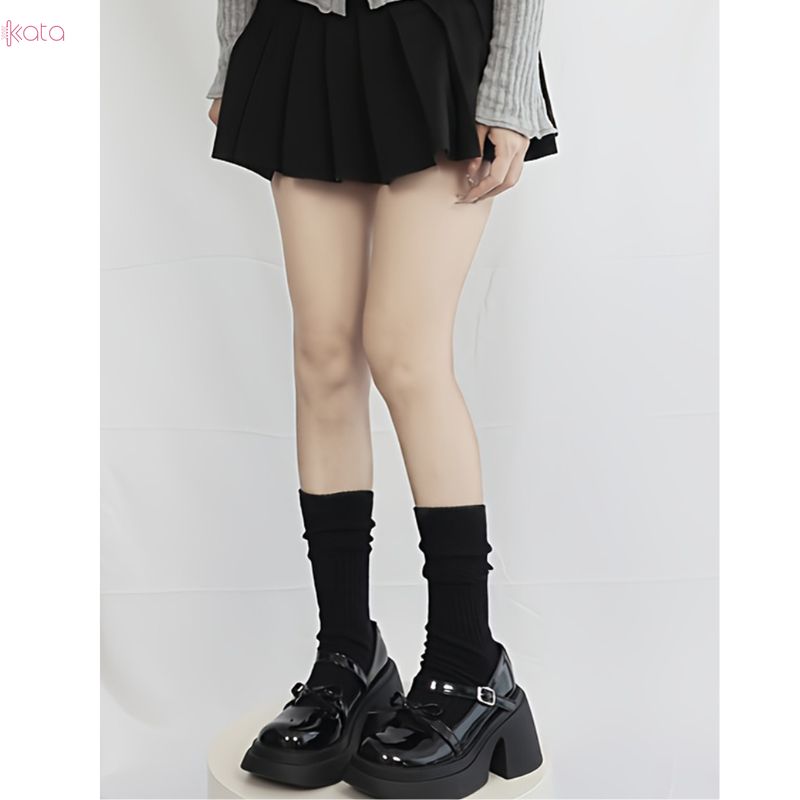 Tất bắp chân dệt kim,vớ mùa thu phong cách Hàn Quốc 13000