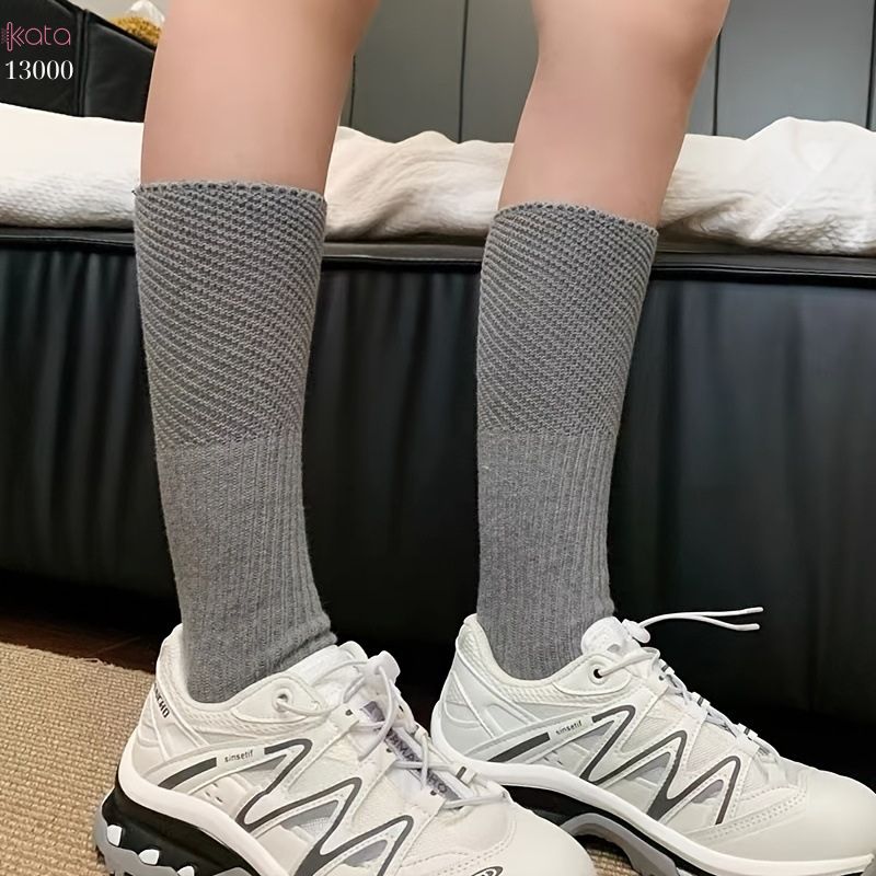 Tất bắp chân dệt kim,vớ mùa thu phong cách Hàn Quốc 13000