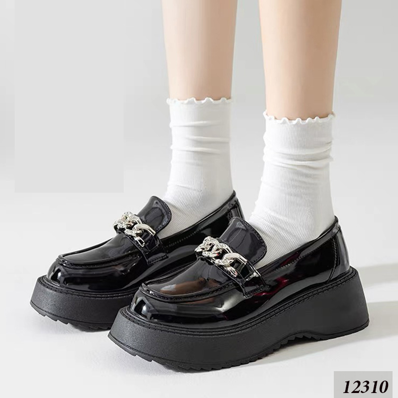 Tất ren phong cách ballet,tất ống giữa màu trơn thoáng khí nữ 12310