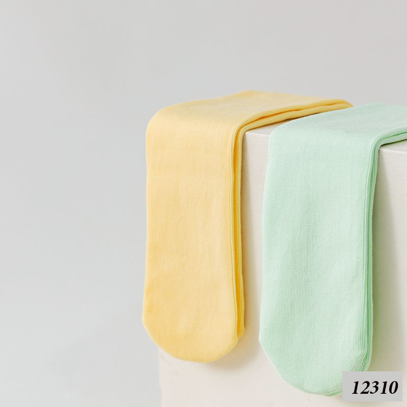 Tất ren phong cách ballet,tất ống giữa màu trơn thoáng khí nữ 12310