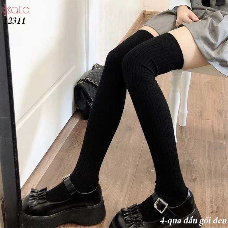 Tất bắp chân, tất dài qua đầu gối,đồng phục thu đông JK phong cách Nhật Bản 12311