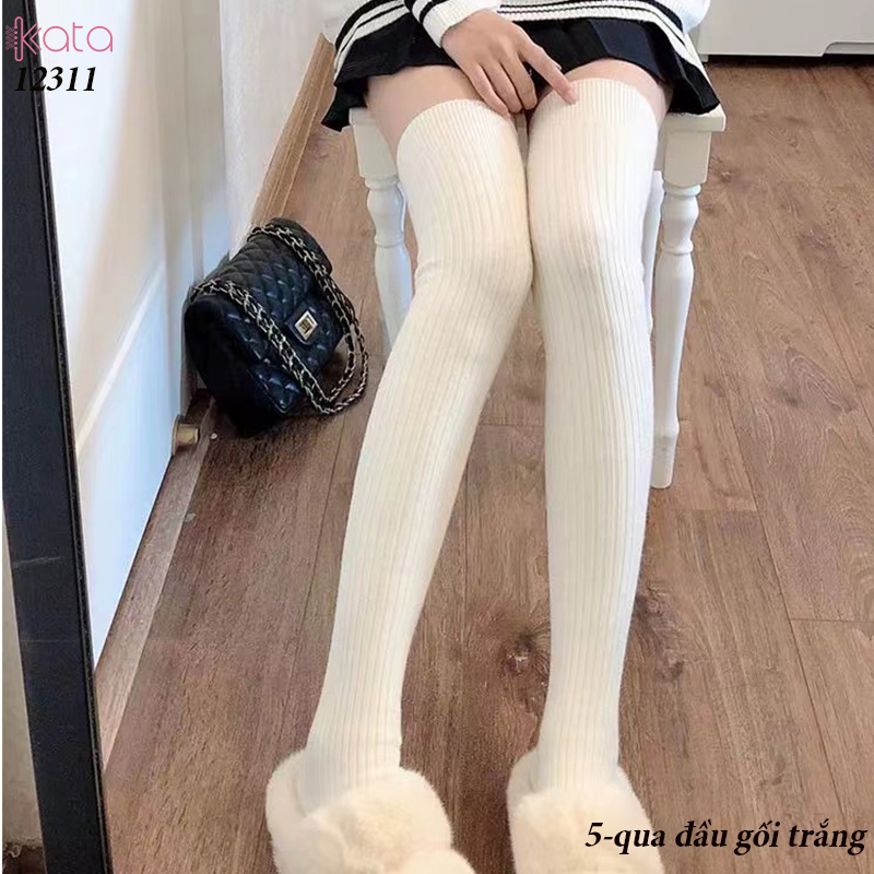 Tất bắp chân, tất dài qua đầu gối,đồng phục thu đông JK phong cách Nhật Bản 12311