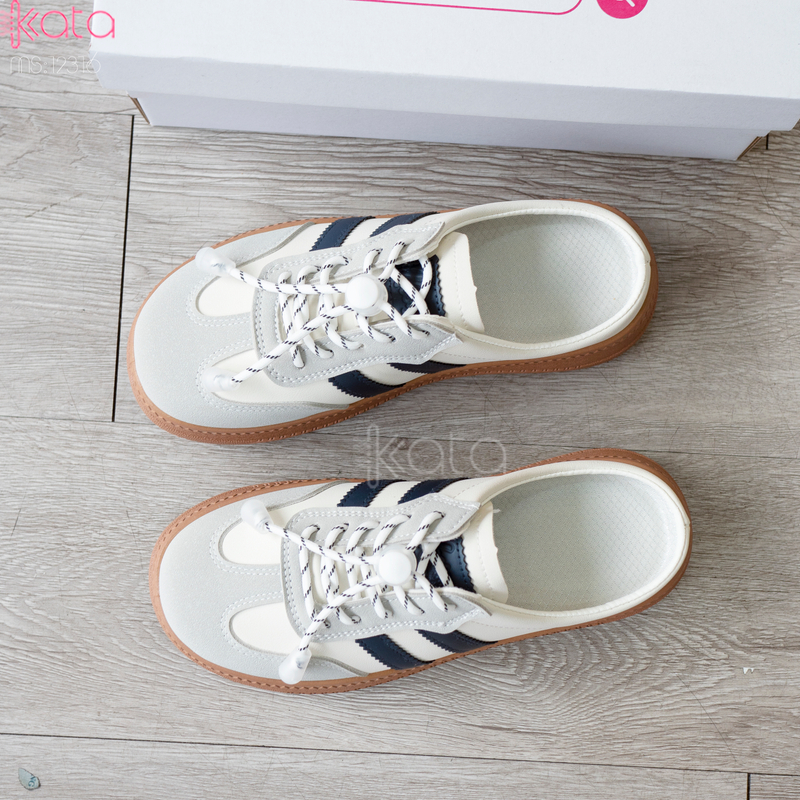 Giày sục hở gót,giày lười mùa hè thoáng khí phong cách Hàn Quốc 12504