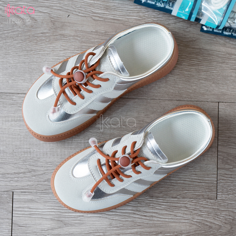 Giày sục hở gót,giày lười mùa hè thoáng khí phong cách Hàn Quốc 12504