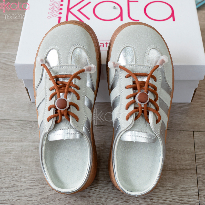 Giày sục hở gót,giày lười mùa hè thoáng khí phong cách Hàn Quốc 12504