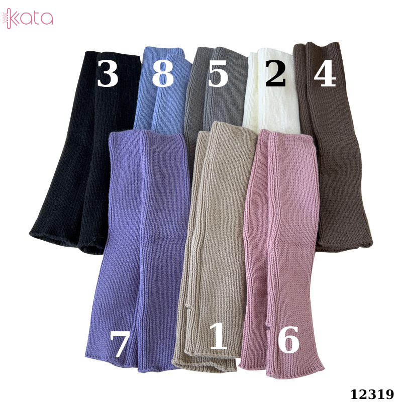 Ống tất giữ ấm thu đông(loại tốt vải Hàn),tất dệt kim phong cách Nhật Bản 12319