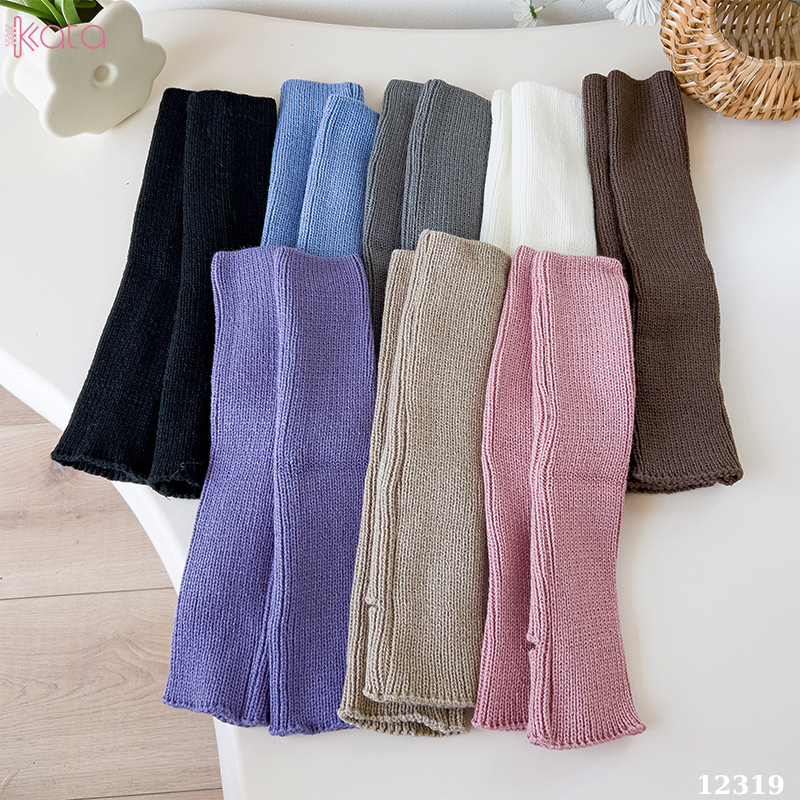 Ống tất giữ ấm thu đông(loại tốt vải Hàn),tất dệt kim phong cách Nhật Bản 12319