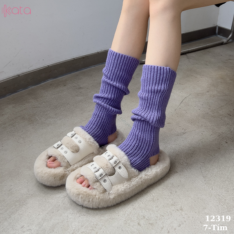 Ống tất giữ ấm thu đông(loại tốt vải Hàn),tất dệt kim phong cách Nhật Bản 12319