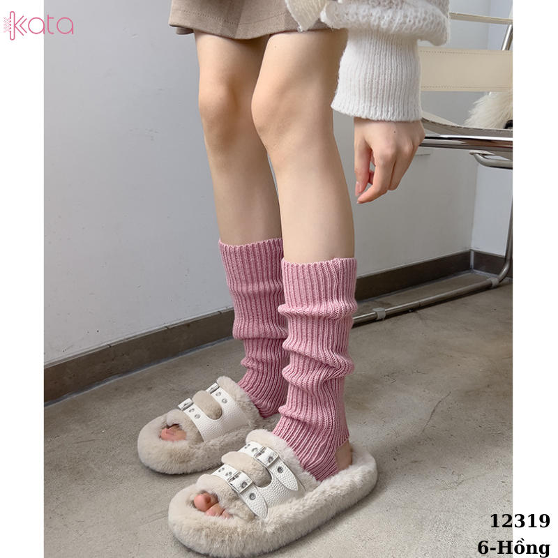 Ống tất giữ ấm thu đông(loại tốt vải Hàn),tất dệt kim phong cách Nhật Bản 12319