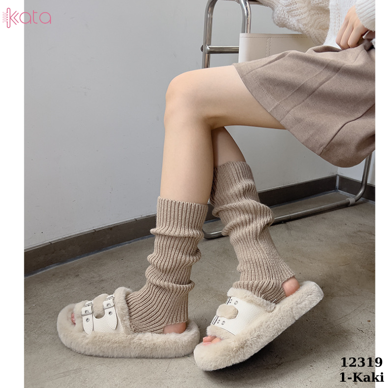 Ống tất giữ ấm thu đông(loại tốt vải Hàn),tất dệt kim phong cách Nhật Bản 12319