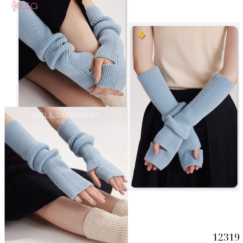 Ống tất giữ ấm thu đông(loại tốt vải Hàn),tất dệt kim phong cách Nhật Bản 12319