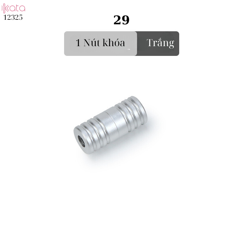 Dây giày bản tròn co giãn + khóa kim loại không cần buộc dây 12325