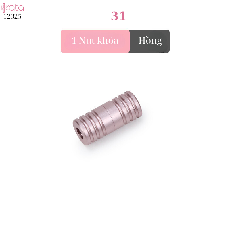 Dây giày bản tròn co giãn + khóa kim loại không cần buộc dây 12325