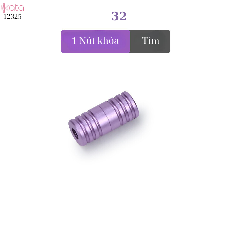 Dây giày bản tròn co giãn + khóa kim loại không cần buộc dây 12325