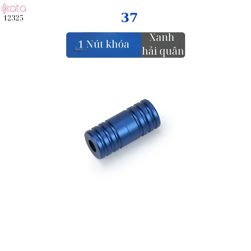 Dây giày bản tròn co giãn + khóa kim loại không cần buộc dây 12325