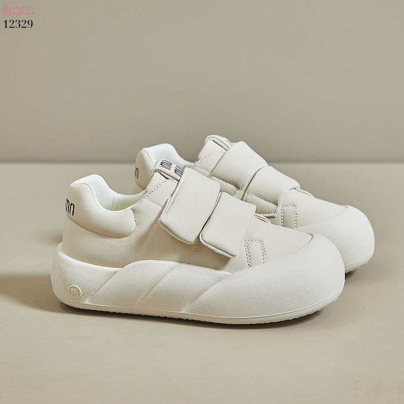 Giày thể thao nữ, giày khóa dán phong cách Hàn Quốc 12331