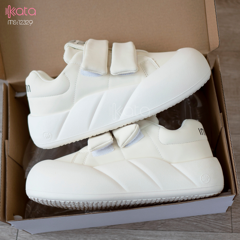 Giày thể thao nữ, giày khóa dán phong cách Hàn Quốc 12331