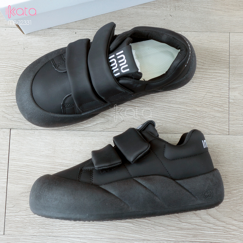 Giày thể thao nữ, giày khóa dán phong cách Hàn Quốc 12331