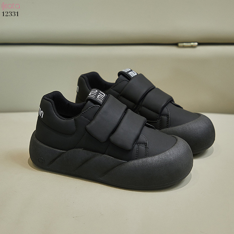 Giày thể thao nữ, giày khóa dán phong cách Hàn Quốc 12331