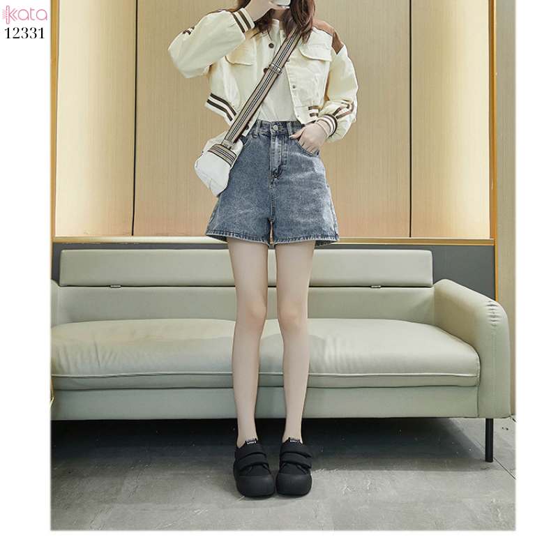 Giày thể thao nữ, giày khóa dán phong cách Hàn Quốc 12331