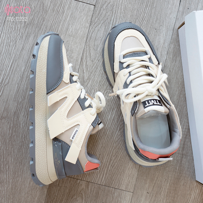 Giày thể thao nữ, giày chạy bộ,dạo phố sinh viên phong cách Hàn Quốc 12332
