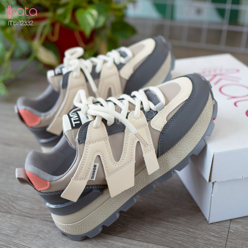 Giày thể thao nữ, giày chạy bộ,dạo phố sinh viên phong cách Hàn Quốc 12332