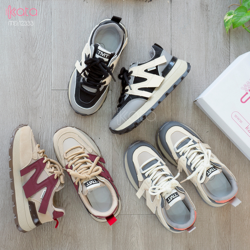 Giày thể thao nữ, giày chạy bộ,dạo phố sinh viên phong cách Hàn Quốc 12332