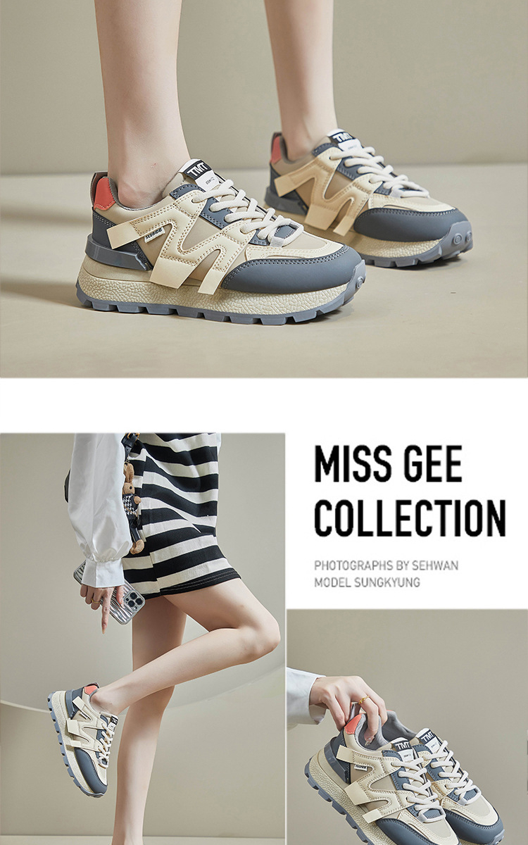 Giày thể thao nữ, giày chạy bộ,dạo phố sinh viên phong cách Hàn Quốc 12332
