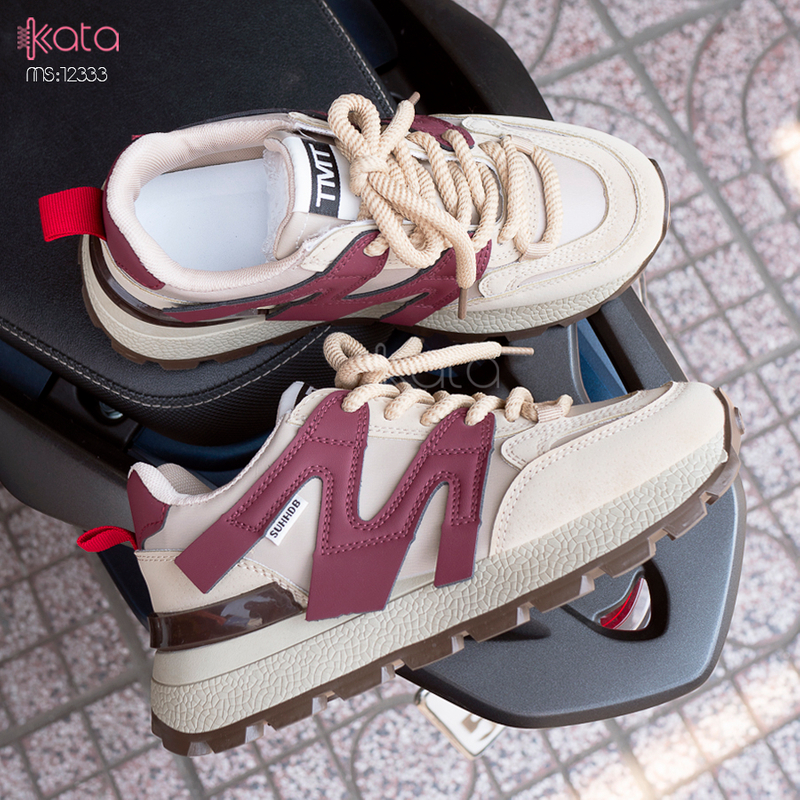 Giày thể thao nữ, giày chạy bộ,dạo phố sinh viên phong cách Hàn Quốc 12332