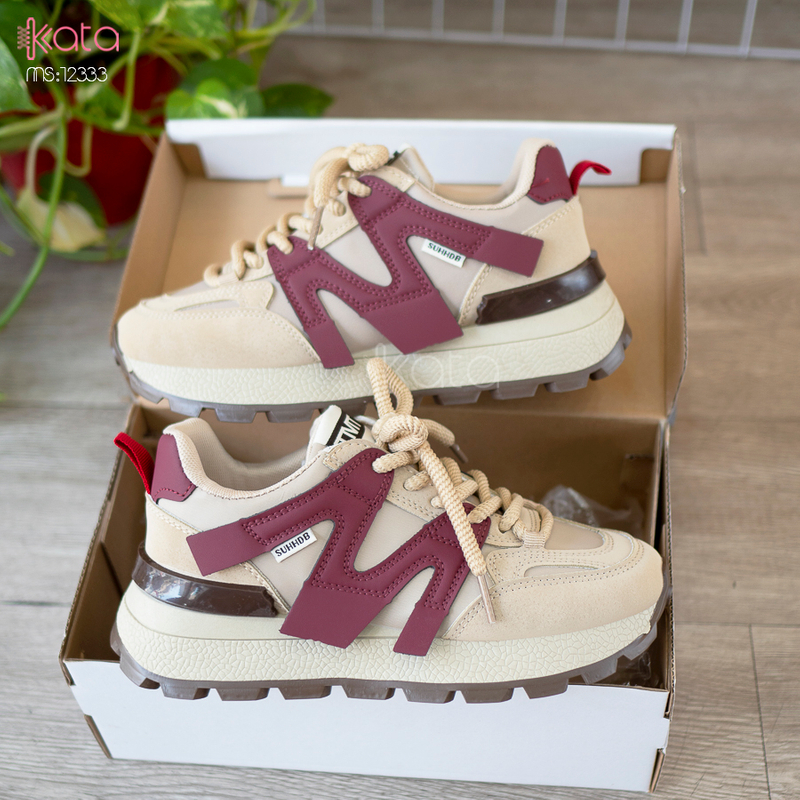 Giày thể thao nữ, giày chạy bộ,dạo phố sinh viên phong cách Hàn Quốc 12332
