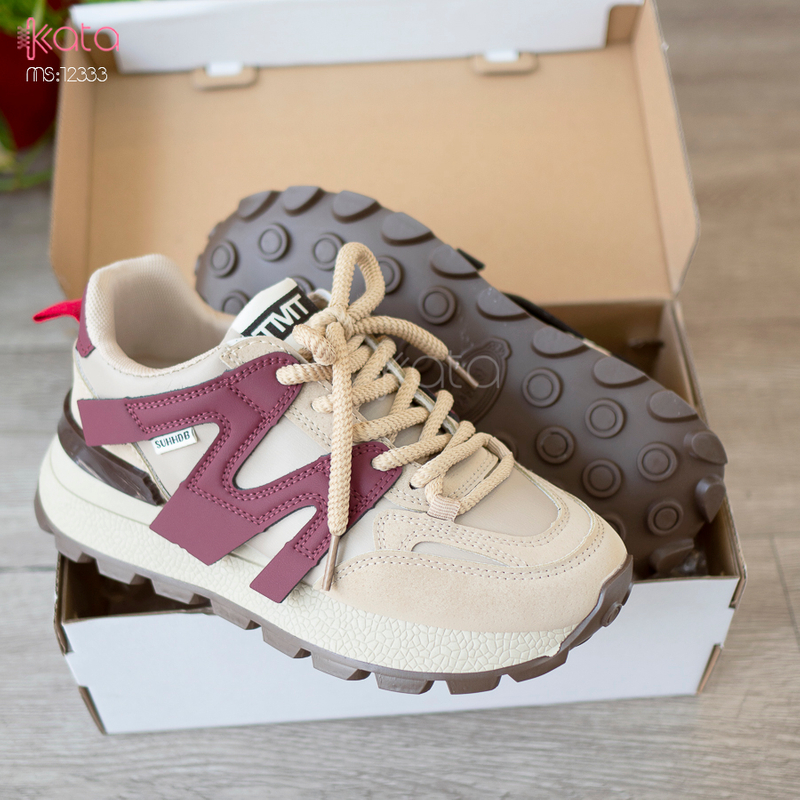 Giày thể thao nữ, giày chạy bộ,dạo phố sinh viên phong cách Hàn Quốc 12332