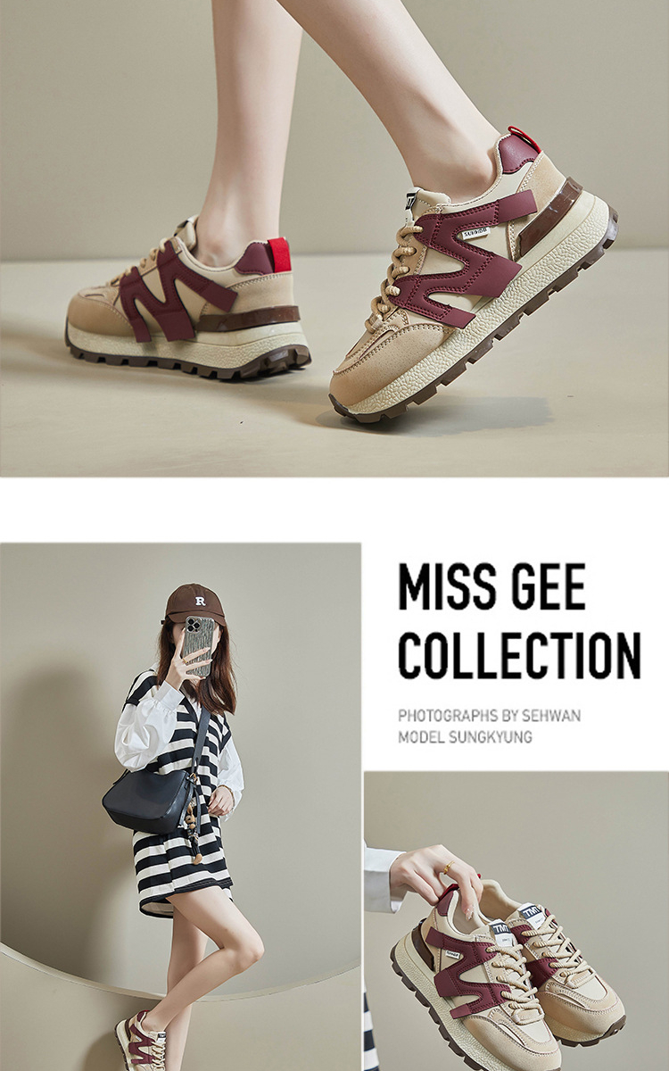 Giày thể thao nữ, giày chạy bộ,dạo phố sinh viên phong cách Hàn Quốc 12332
