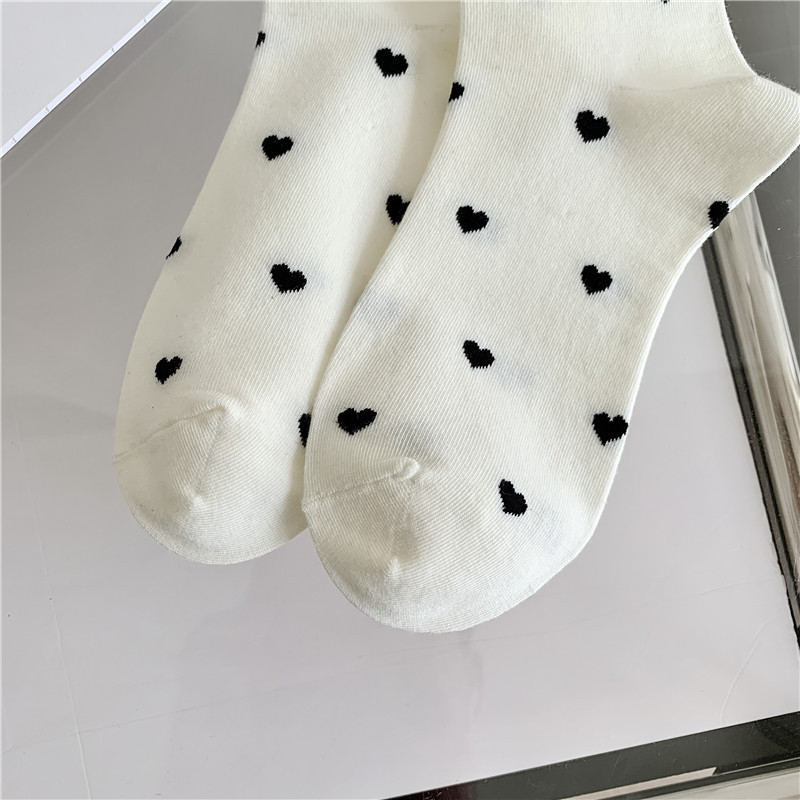 Tất ren(vải Hàn) giữa bắp chân,tất thu đông phong cách JK Nhật Bản nữ 12341